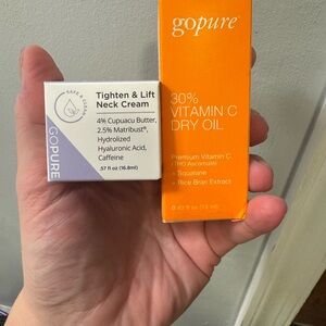 COPY - GoPure Vitamin C Dry Oil full size with free mini size neck cream